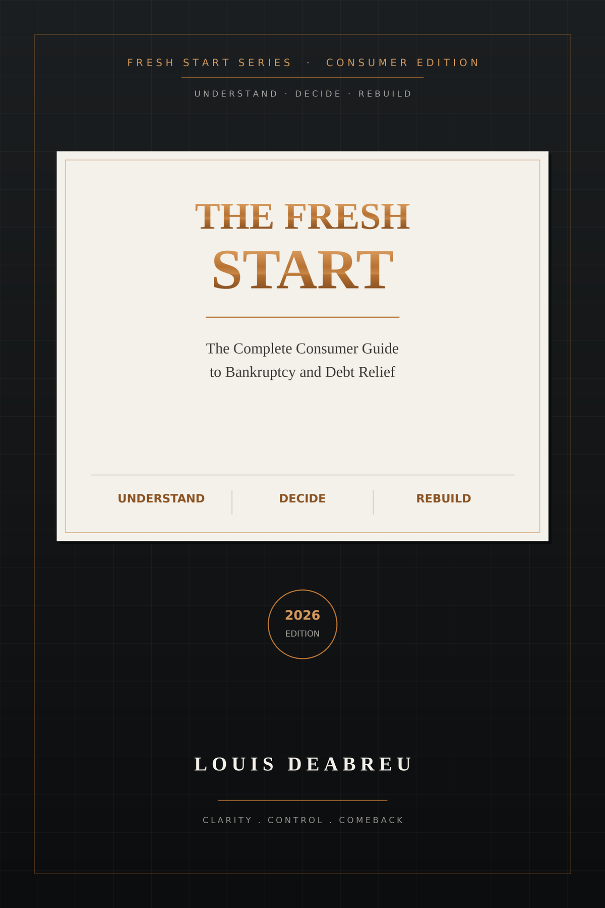 The Fresh Start — The Complete Consumer Guide to Bankruptcy and Debt Relief, Fresh Start Series 2026 Edition, by Louis DeAbreu